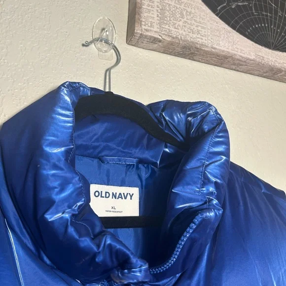 Classic 💙 Old Navy Blue Puffer Vest . - Picture 3 of 4